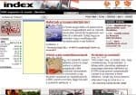 Index.hu régen – Forrás: https://web.archive.org/web/20000816101543/http://www.index.hu/