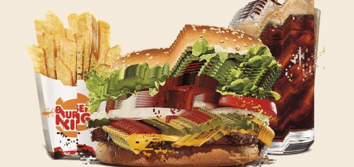Marketing gamifikáció a Burger Kingnél. Keresd a hibát kuponért.