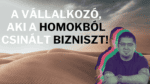 Több tonna homokot így is el lehet adni. Ilyen egy leleményes vállalkozó? Homokkép üzlet. Herczeg Tibor interjú